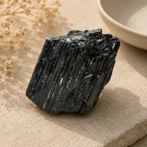 Black Tourmaline Raw Crystals – Natural Protection Stone